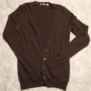 Uniqlo Chocolate Brown Cardigan